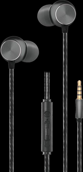 Actual product image 2GO 795967 Headphone & Headset Wired In Ear Call/Music Anthracite (No noise cancelling, Cable)