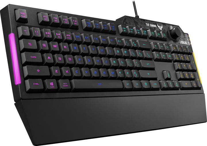 Image du produit ASUS Clavier TUF GAMING K1 USB (US, Filaire)