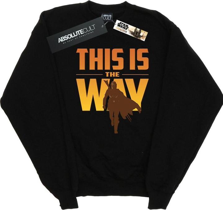 Actual product image Star Wars Womens/Ladies The Mandalorian This Is The Way Sweatshirt (XL)
