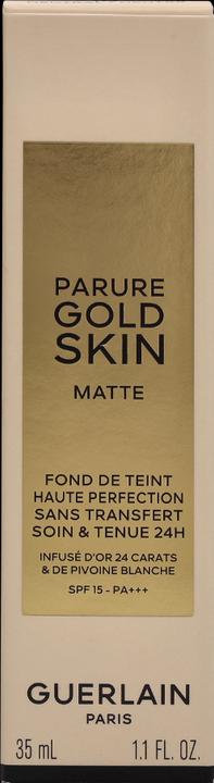Image du produit Guerlain Parure G Mat Fluid Fond de Teint No 1N (1N Neutre)
