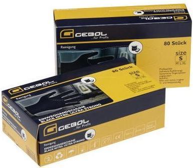 Produktbild Gebol Einweghandschuhe Black Nitril Ultra Strong S (S)