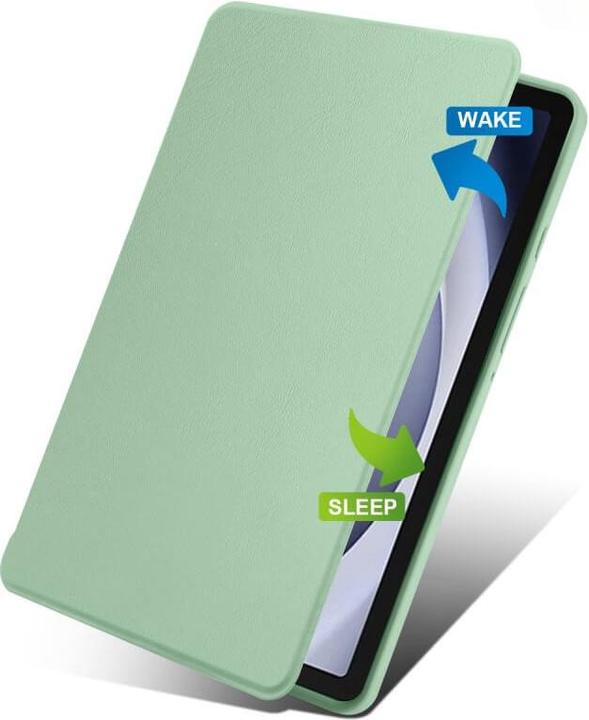 Actual product image Cover-Discount Galaxy Tab A9 - 360-degree cover light green (Galaxy Tab A9)
