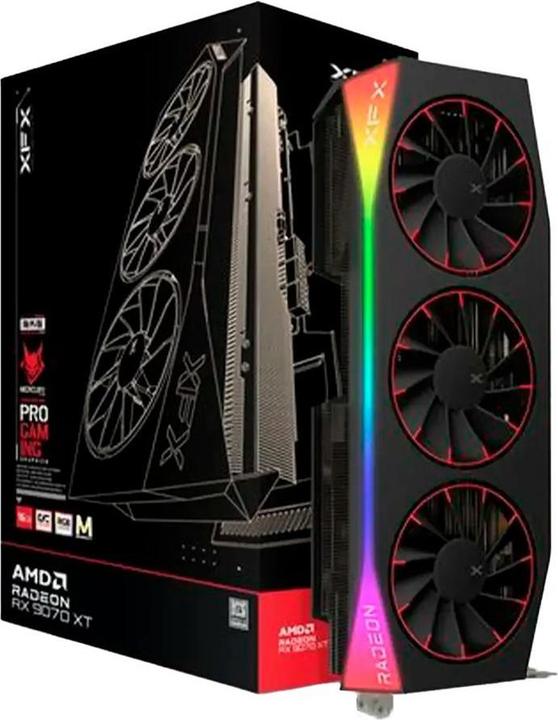 Produktbild XFX Mercury Radeon RX 9070 XT OC Magnetic Air Edition (16 GB)