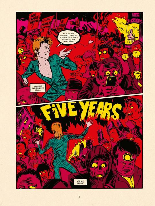 Produktbild Starman - David Bowie's Ziggy Stardust Years (Deutsch, Reinhard Kleist, 2021)