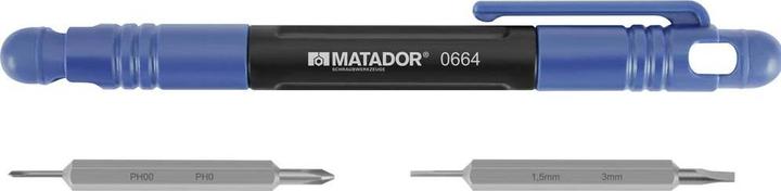 Produktbild Matador Werkstatt Schraubendreher mit (Schlitzschrauben, Phillipps-Kreuzschlitz (PH))