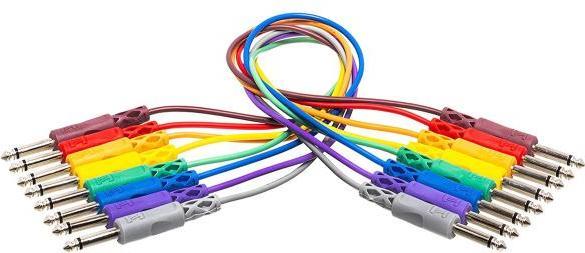 Produktbild Hosa CPP-890 - Patch Kabel Set TS-TS 90cm (0.90 m)