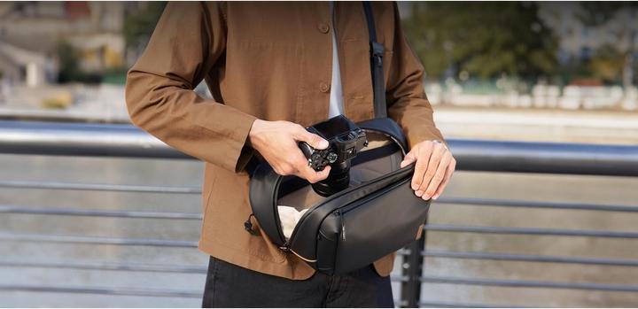 Immagine prodotto Pgytech OneGo Solo V2 (Borsa a tracolla per fotocamera, Marsupio per fotocamera, 6 l)