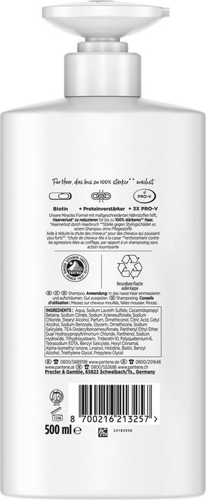 Image du produit Pantene Grow Strong (500 ml, Shampoing liquide)