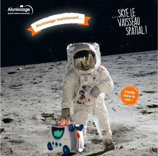 Image du produit Trunki Valise pour enfants Skye le vaisseau spatial (18 l, Bagage à main (jusqu'à 50l))