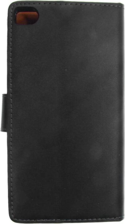 Actual product image OEM Slim Leather Book Case for Huawei P8 - black 4250710564330 (Huawei P8)