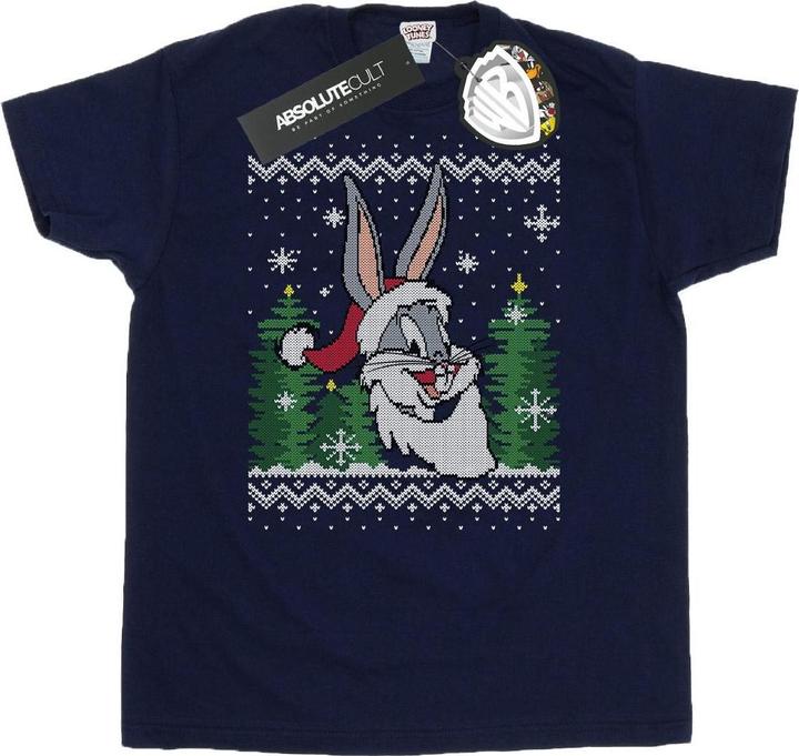 Image du produit Looney Tunes - T-shirt BUGS BUNNY CHRISTMAS FAIR ISLE - Homme (XL)