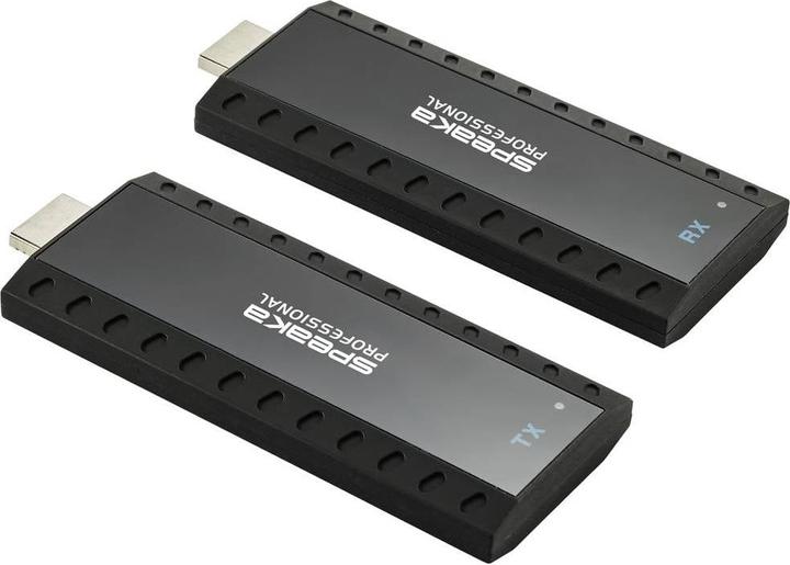 Produktbild SpeaKa Professional HDMI® HDMI-Funkübertragung (Set) über Heimnetzwerk (IP-basiert) 30m (30 m)