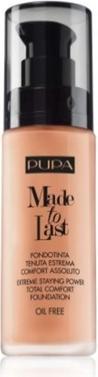 Immagine prodotto Pupa Milano Pupa Made To Last Fondotinta liquido a lunga tenuta senza parabeni 070 Dark Sand - 30 Ml (070 Sabbia scura)
