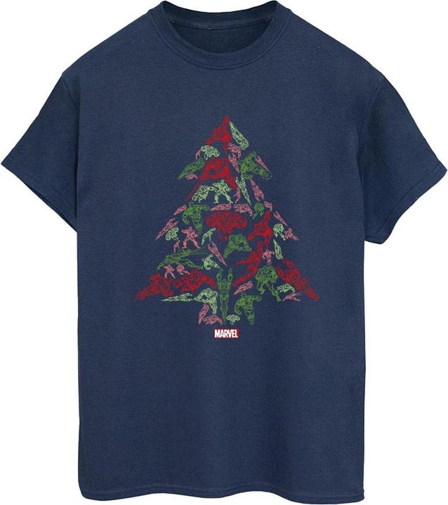 Avengers Christmas Tree TShirt (XXL)