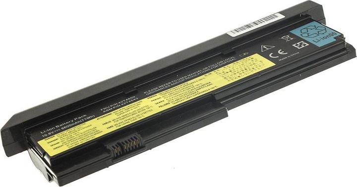 Produktbild Lenovo GREENCELL LE22 Baterija Žalias Cell for IBM Thinkpad X200 7454T X200 745 (9 Zellen, 6600 mAh)