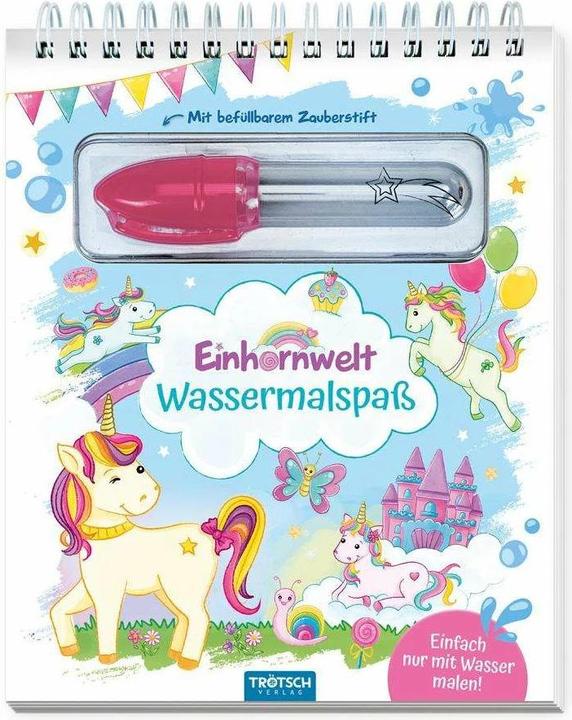 Actual product image Water colouring fun with magic marker Unicorn World