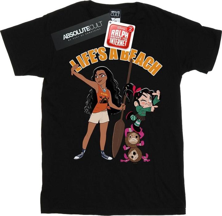 Immagine prodotto Disney Wreck It Ralph Moana And Vanellope Maglietta Ragazzi (152, 158)