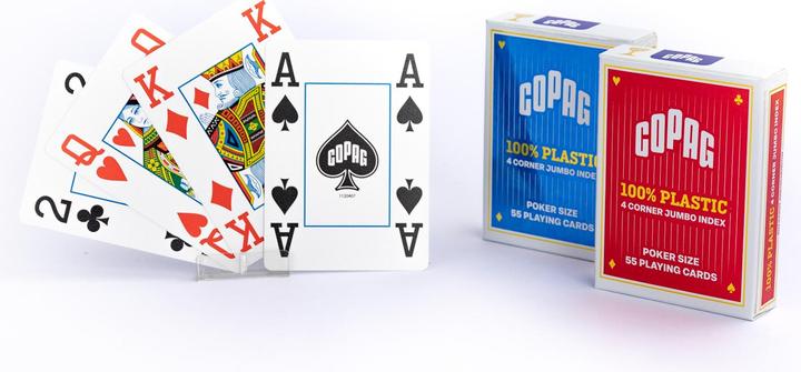 Actual product image Copag Poker cards deck (German, French, Italian, English)