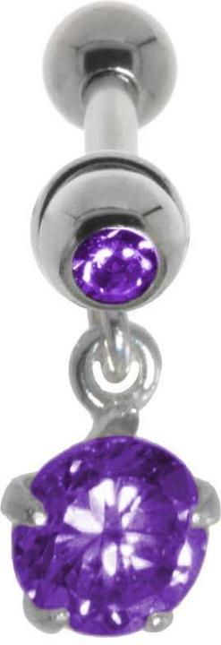 Produktbild Bijouteria Ohrpiercing (Zirkonia, Chirurgenstahl 316L, Kristall, Messing mit Silberbeschichtung)