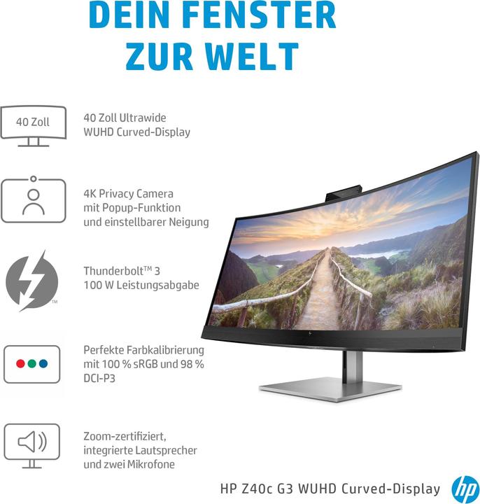 Produktbild HP Z40c G3 (5120 x 2160 Pixel, 39.70")