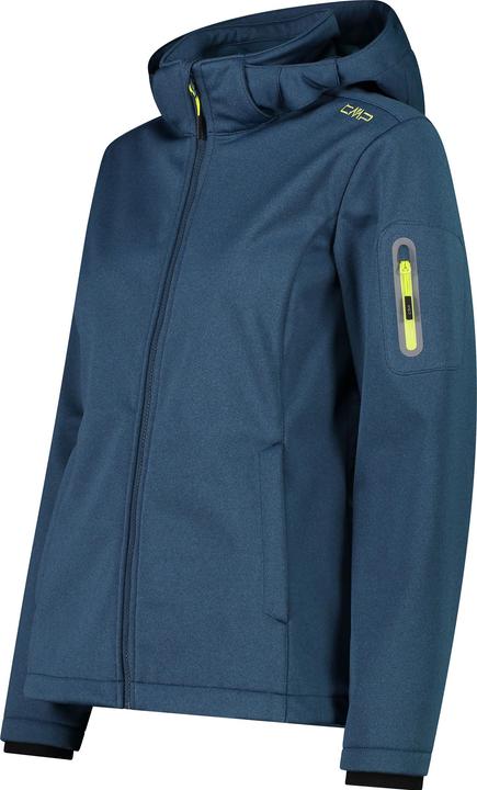Produktbild CMP Campagnolo Women's Jacket Zip Hood Melange Softshell (4XL)