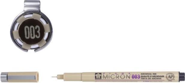 Actual product image Sakura Pigma Micron (Black, 1 x)