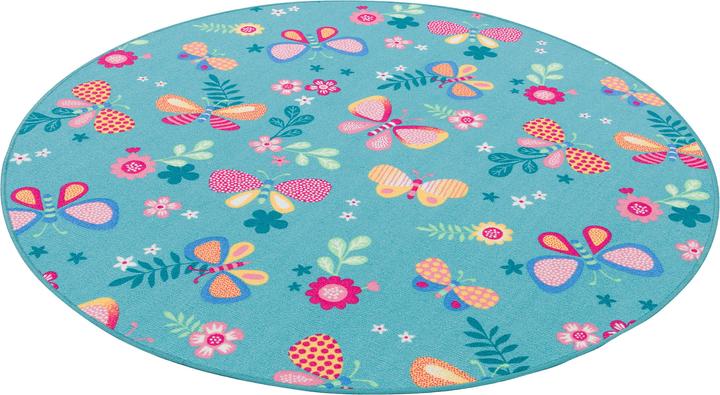 Image du produit Snapstyle Tapis de jeu pour enfants Papillon rond (100 x 100 cm)