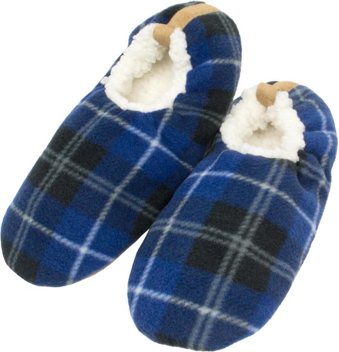 Normani 1 Paar Herren-Slipper Karo (40)