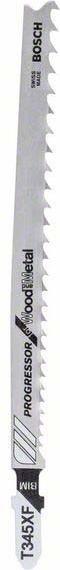 Produktbild Bosch Professional Zubehör PRO Multi Material thick and thin T345XF Stichsägeblatt, 132 mm, 25-tlg.
