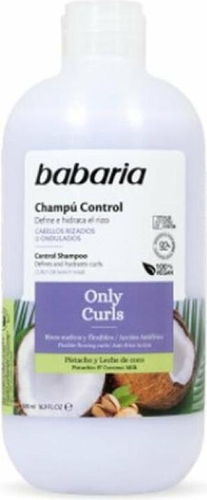 Immagine prodotto Babaria Champu Control Only Curls 500 ml. (500 ml, Shampoo liquido)
