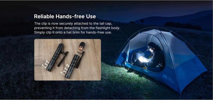 Actual product image Olight I3T 2 EOS (8.90 cm, 200 lm)