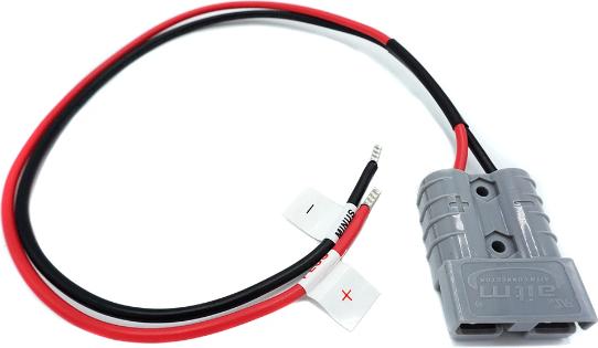 Actual product image Voltima AK-A50-AEH Adapter cable Anderson A50 to wire end ferrule 4mm²