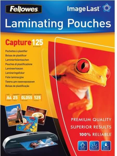 Actual product image Fellowes Capture 125 (A4, 25 Piece, 125 µm)