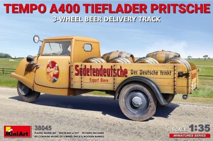 1:35 Tempo A400 beer delivery van