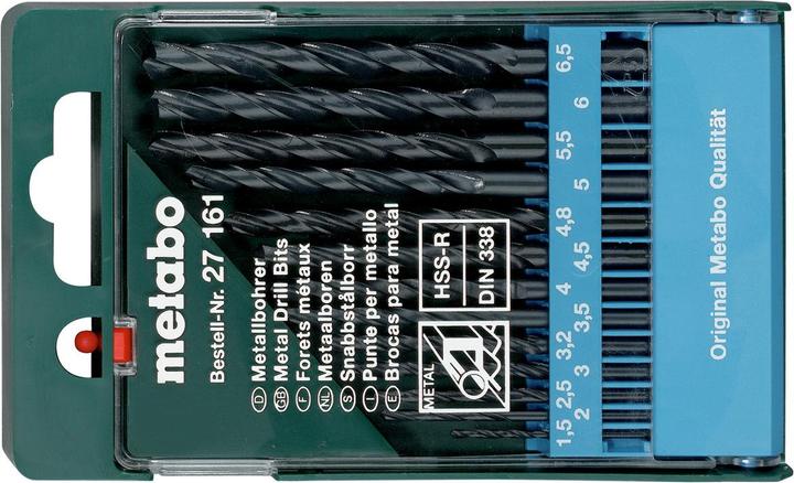 Image du produit Metabo HSSRCassette de perçage en partie (1,5 mm - 6,5 mm)