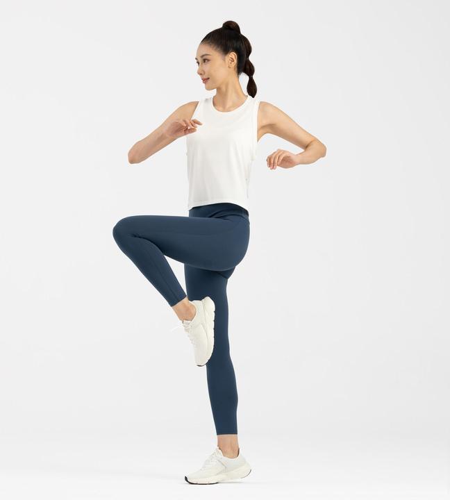 Actual product image Kiprun Débardeur court de Running respirant Femme - Run 500 Dry blanc (L)