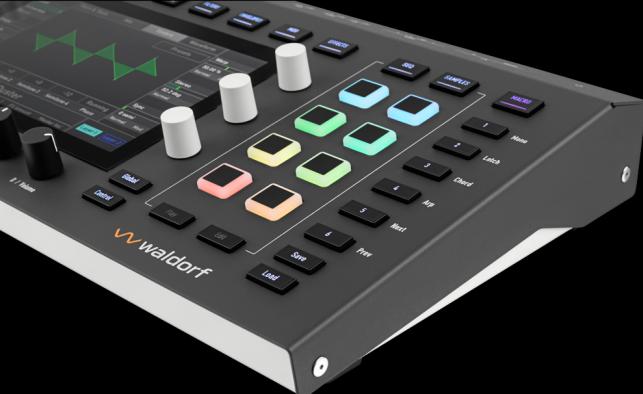 Actual product image Waldorf Iridium Core synthesiser