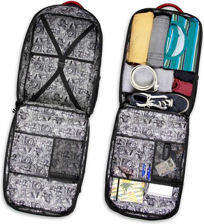 Actual product image Karactermania Large Mercury Travel Backpack 47x23x33cm Comics