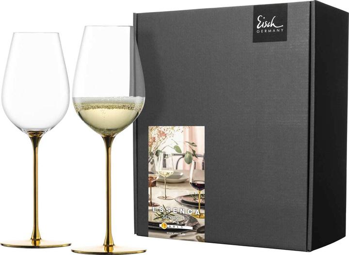 Image du produit Eisch Essenca SensisPlus Gold Edition Allround-Weingläser (40 cl, 2 Verres, Verres à vin blanc)