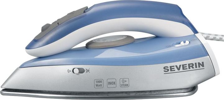 Produktbild Severin Reisedampfbügeleisen BA 3234 Silber (1000 W, 40 g/min)
