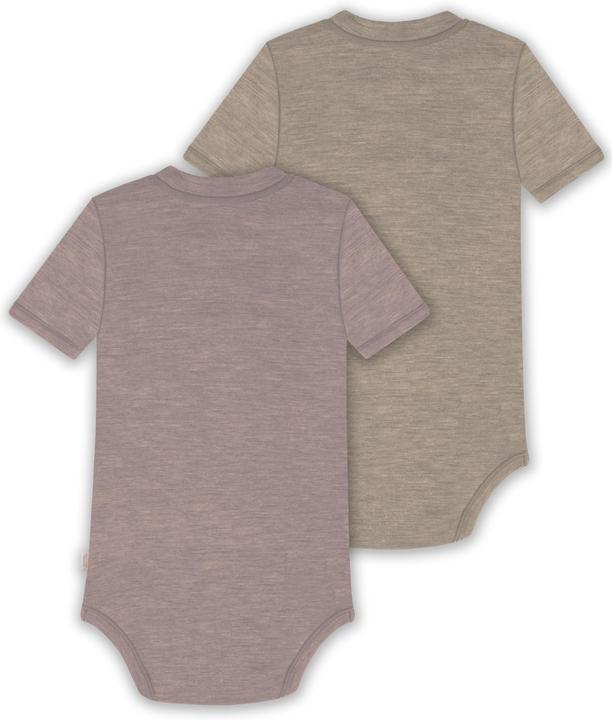Produktbild Normani 2er Set Baby Merino Kurzarmbody „Tihoi" - 9321 (68)