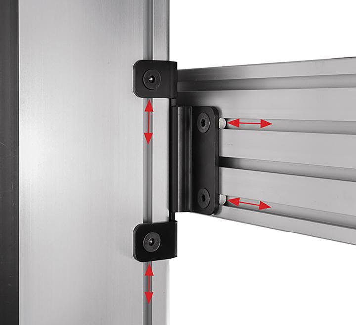 Actual product image b-tech BT8380-JPK - Wall plate - Black - Steel - 140.8 mm - 57 mm - 158 mm