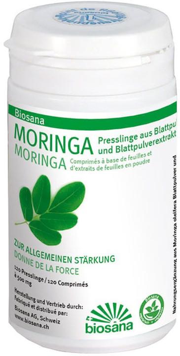 Produktbild Biosana Moringa Blattpulver/Extrakt Tablette (120 Stück, Tabletten, 80 g)
