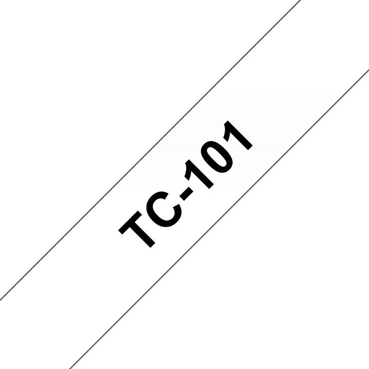 Produktbild Brother Tc-101 (1.20 cm, Schwarz)