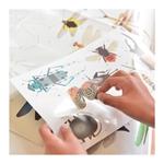 Actual product image Poppik Sticker Learning Poster Insects