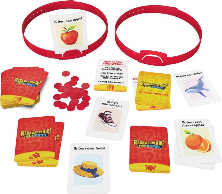 Actual product image Spin Master HEDBANZ RARA Wat Ben Ik? Reisspel (Dutch)