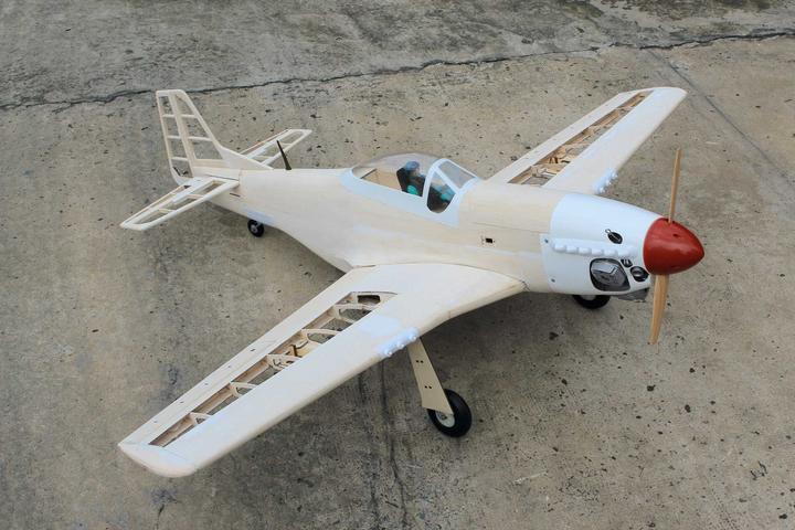 Image du produit Seagull Models ( SG-Models ) P-51 Mustang 56.3" Master Scale Kit (Oiseau de guerre)