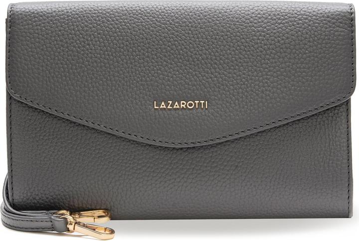 Lazarotti Bologna Leather Clutch Tasche Leder 23 cm