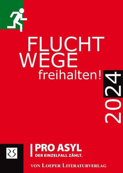 Fluchtwege freihalten! 2024 (Deutsch)