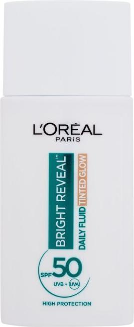 L'Oréal Paris L'Oreal Paris Bright Reveal Brightening Tinted Fluid Spf 50+ Daily Fluid 50 Ml (Körpercreme, 50 ml)